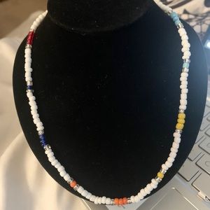 Long beaded necklace